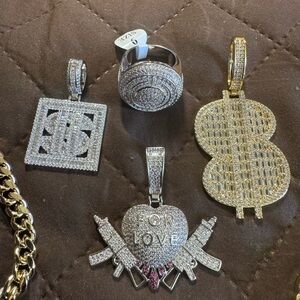 Jewelry. $60 each piece.